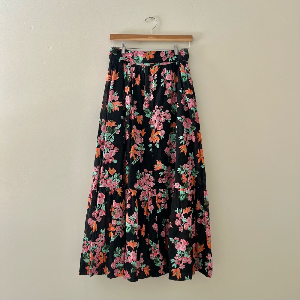 ANN TAYLOR Floral Maxi Skirt